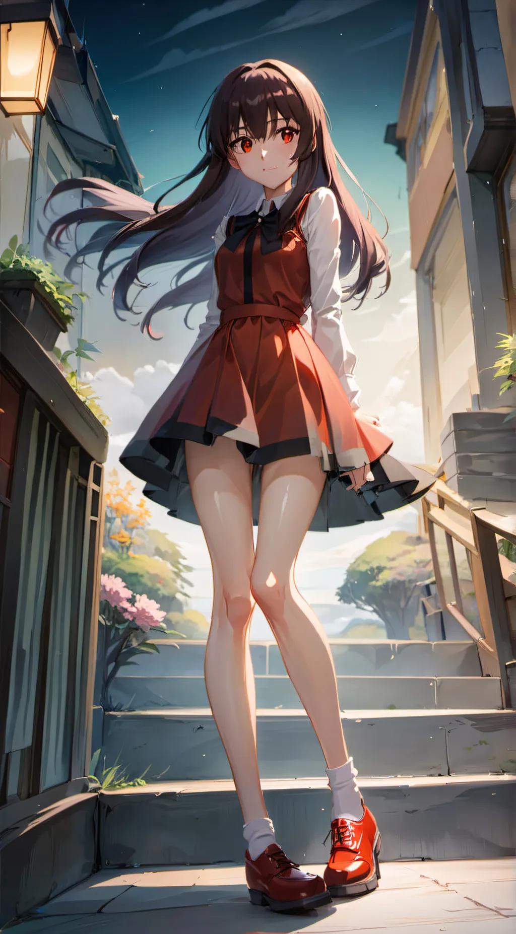 ai character: Akame background