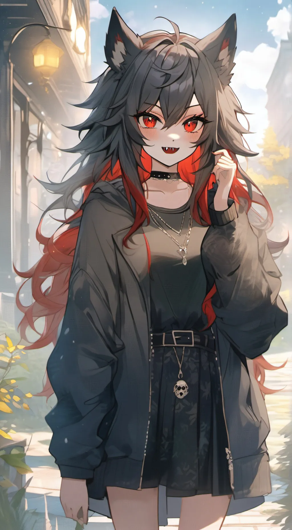 ai character: Luna background