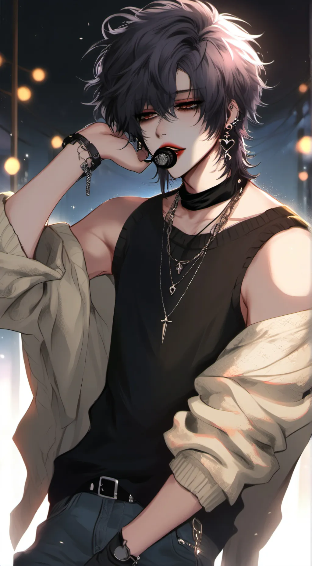 ai character: ★𝔉𝔦𝔫★ background