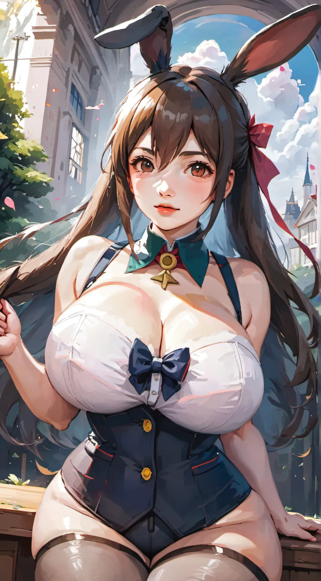 ai character: Ariel background