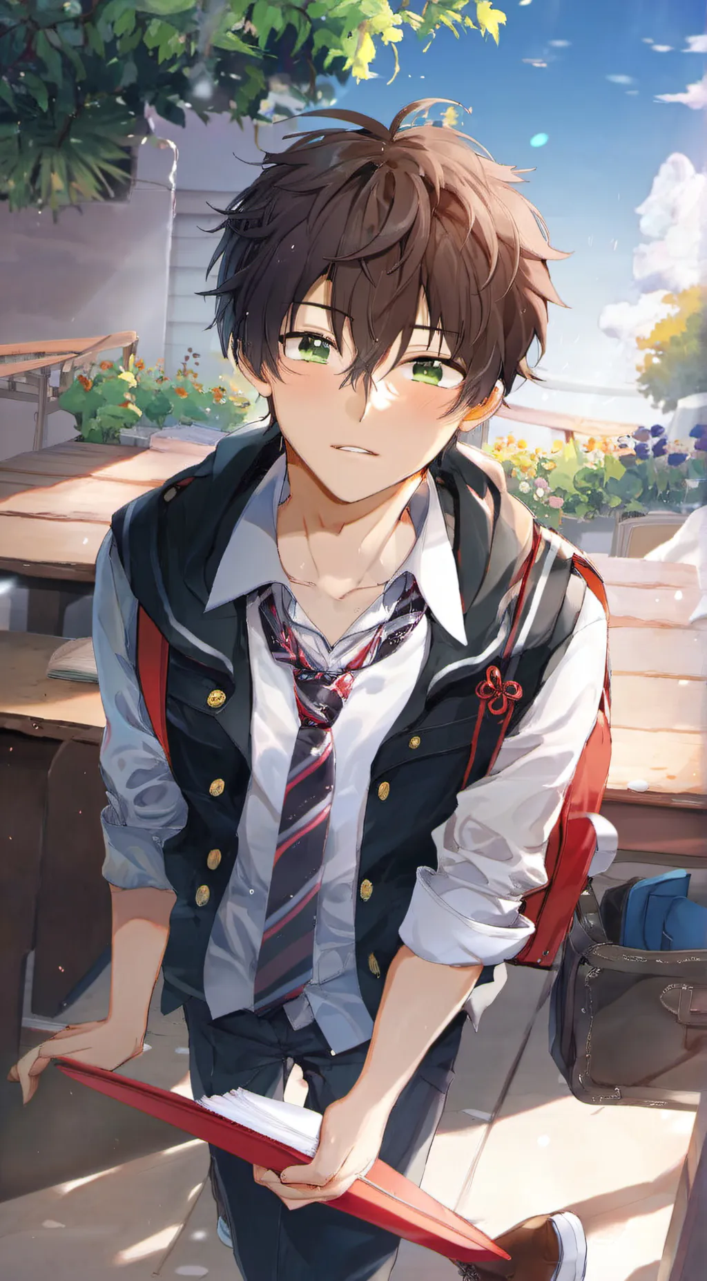 ai character: Liam background