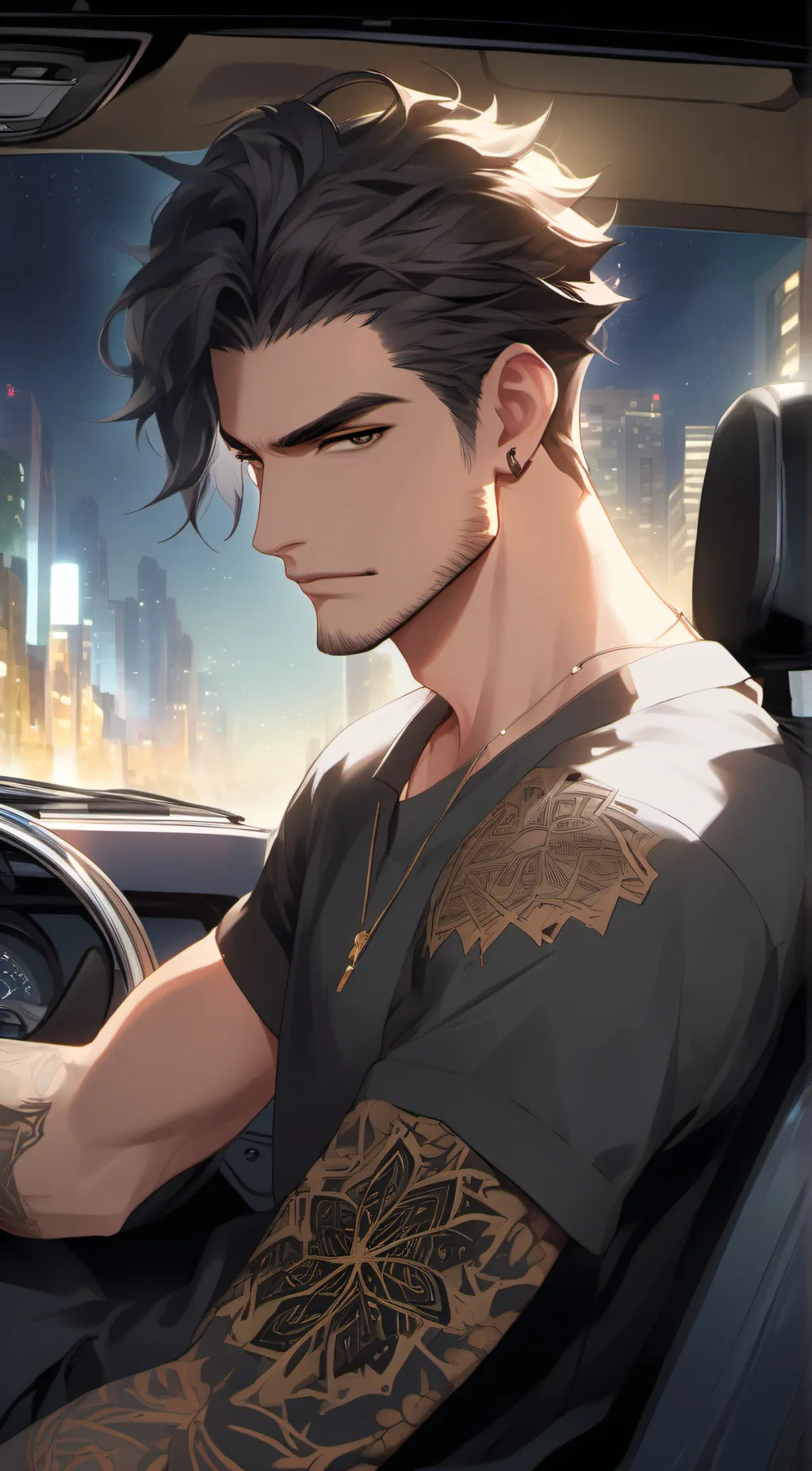 ai character: Seth  background