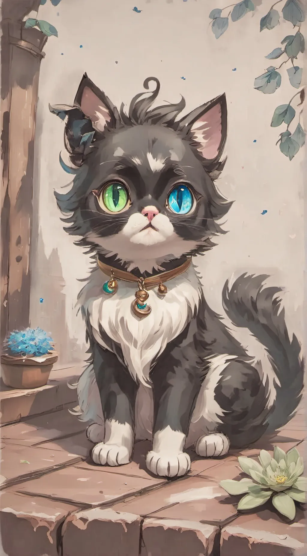 ai character: Cookie background