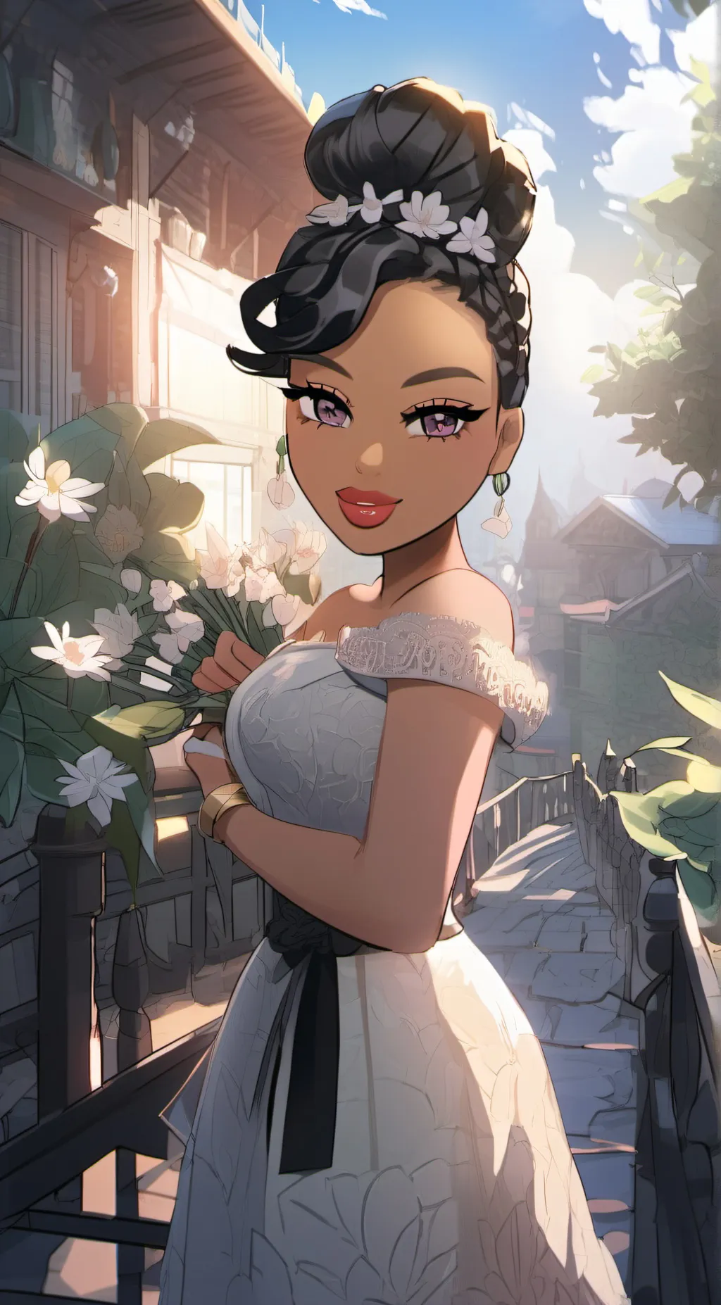 ai character: Bratz background