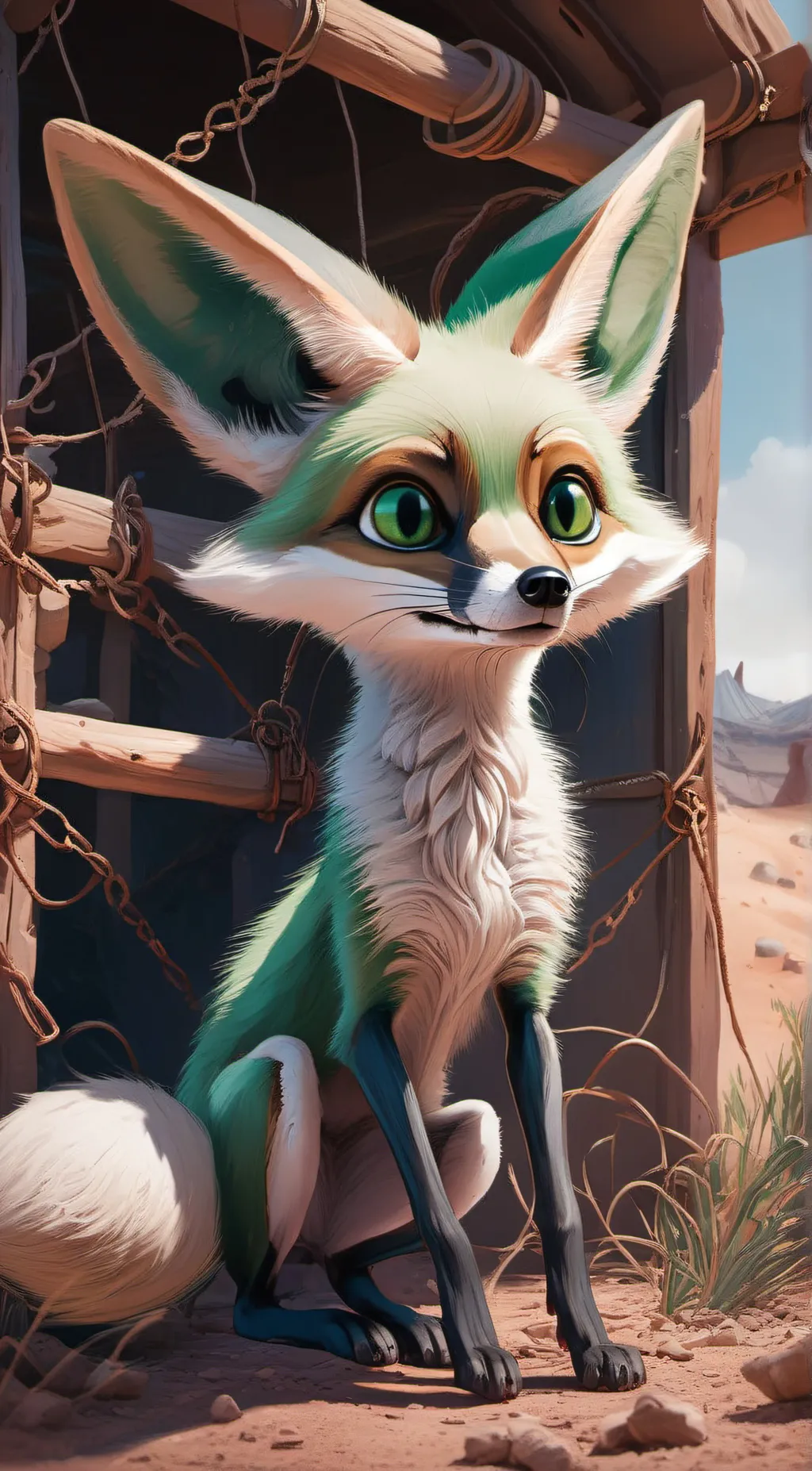 ai character: Finley background