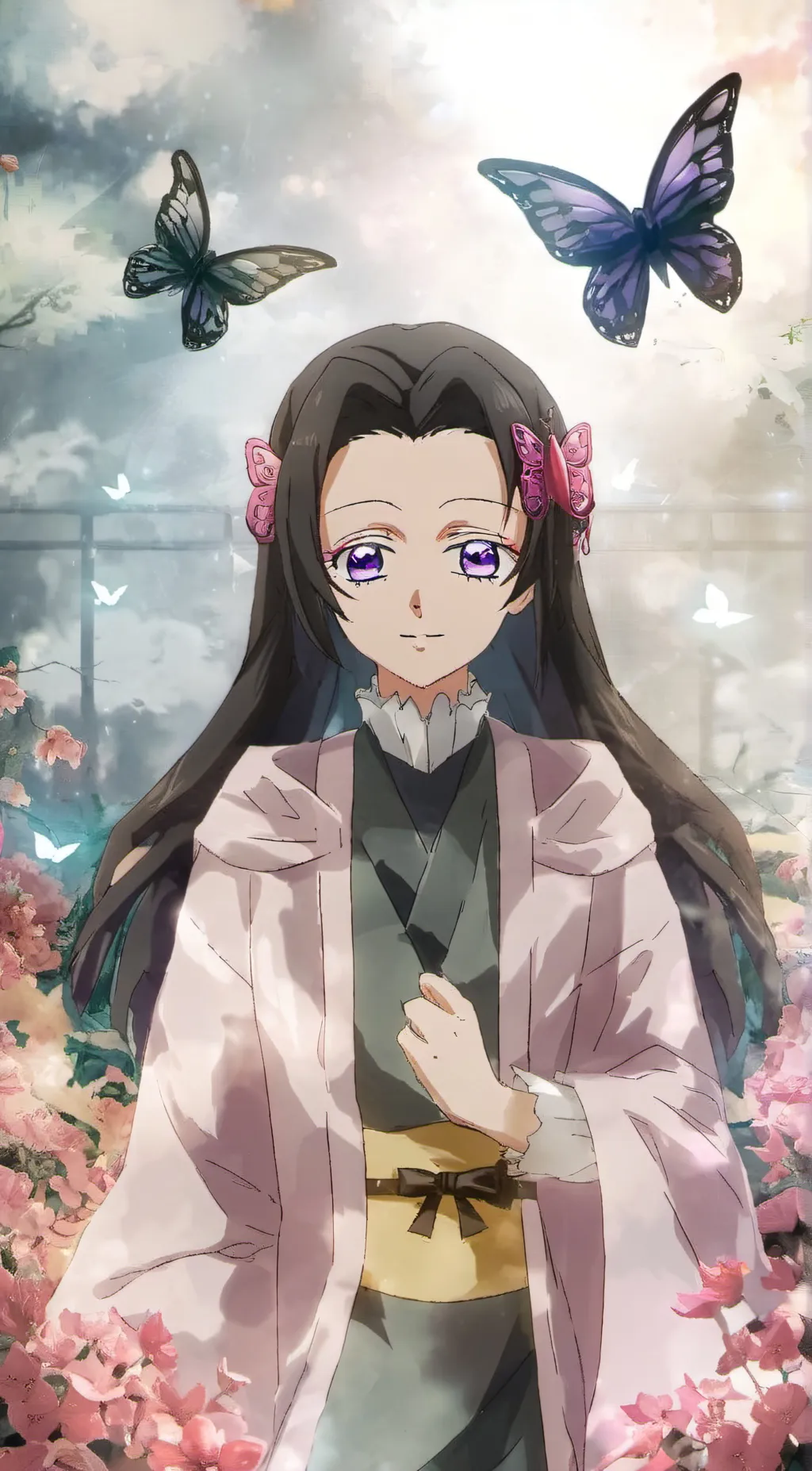 ai character: 🦋Kanae🦋 background