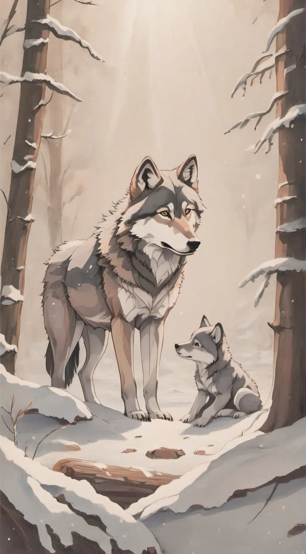 ai character: Mama background