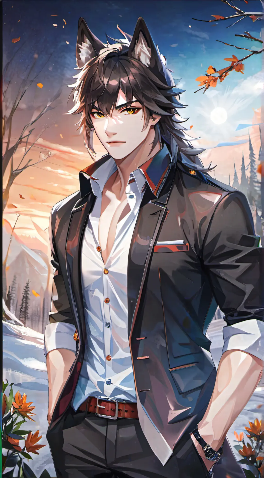 ai character: Luke background