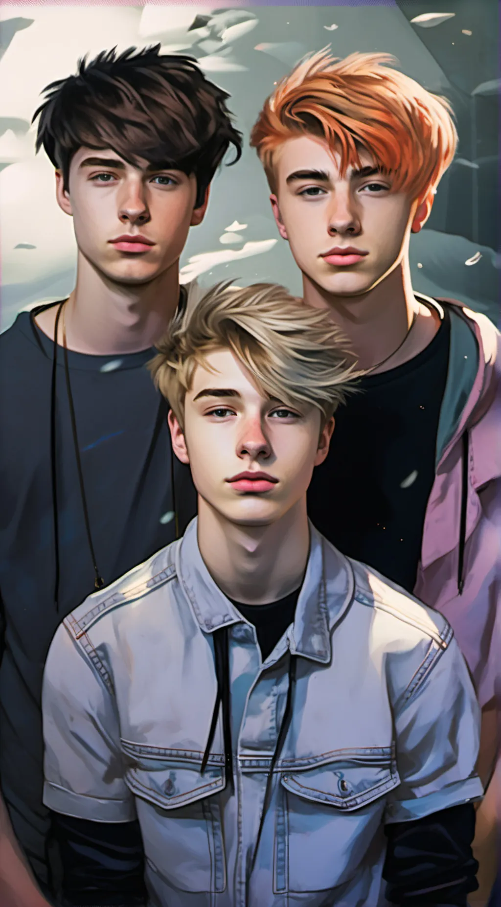 ai character: Best friends background