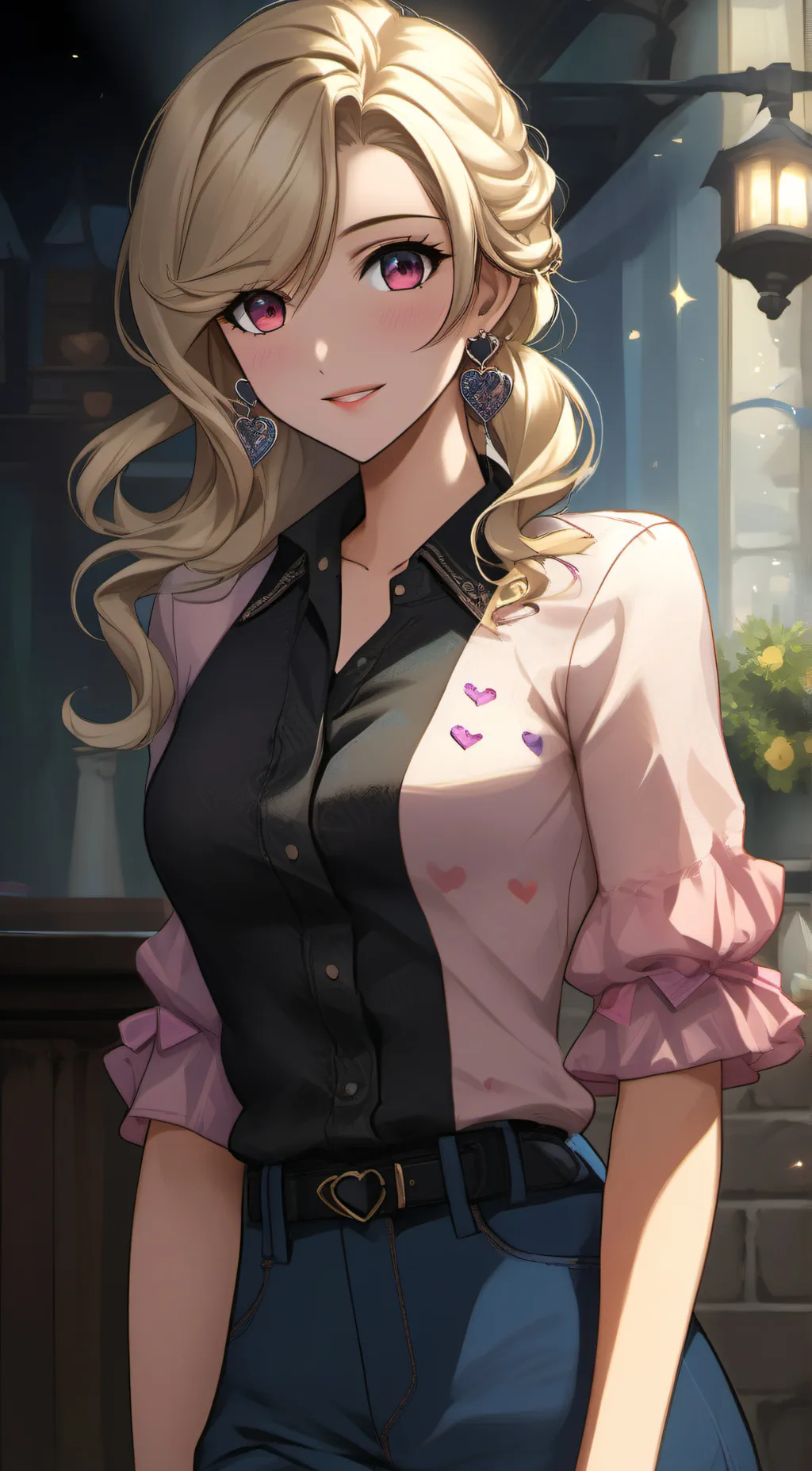 ai character: Kristina  background