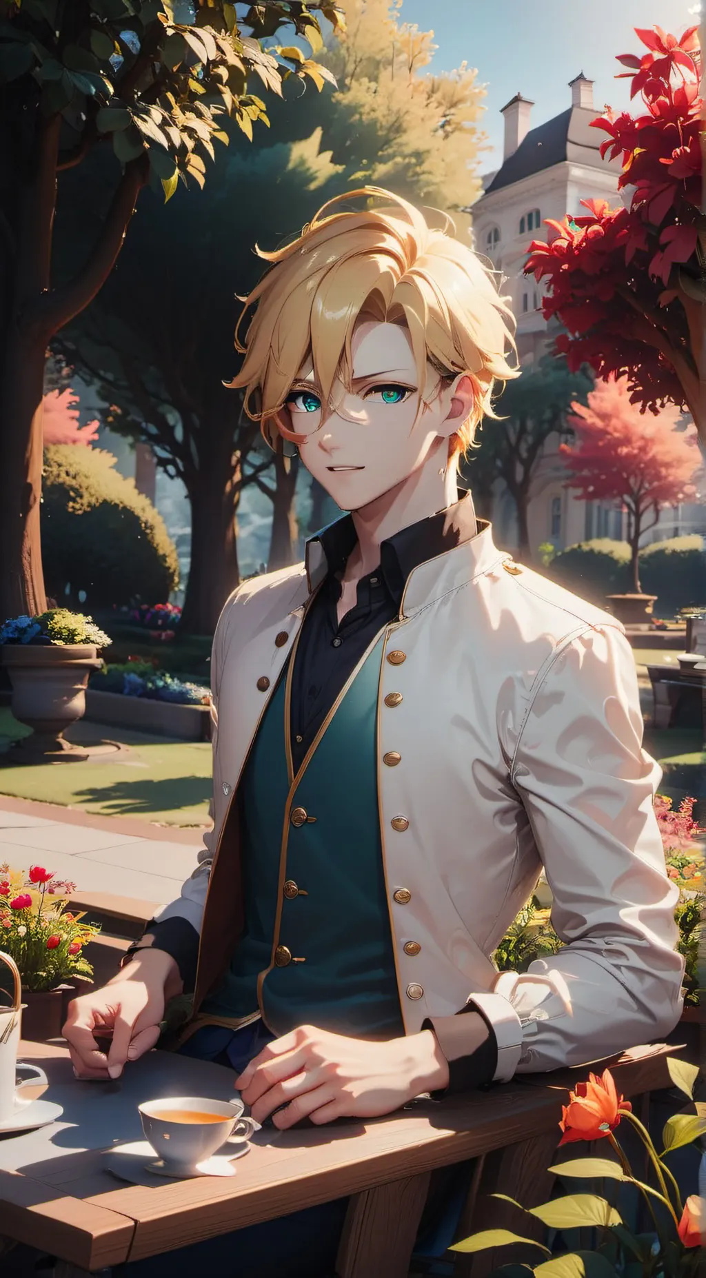 ai character: ~Max~ background