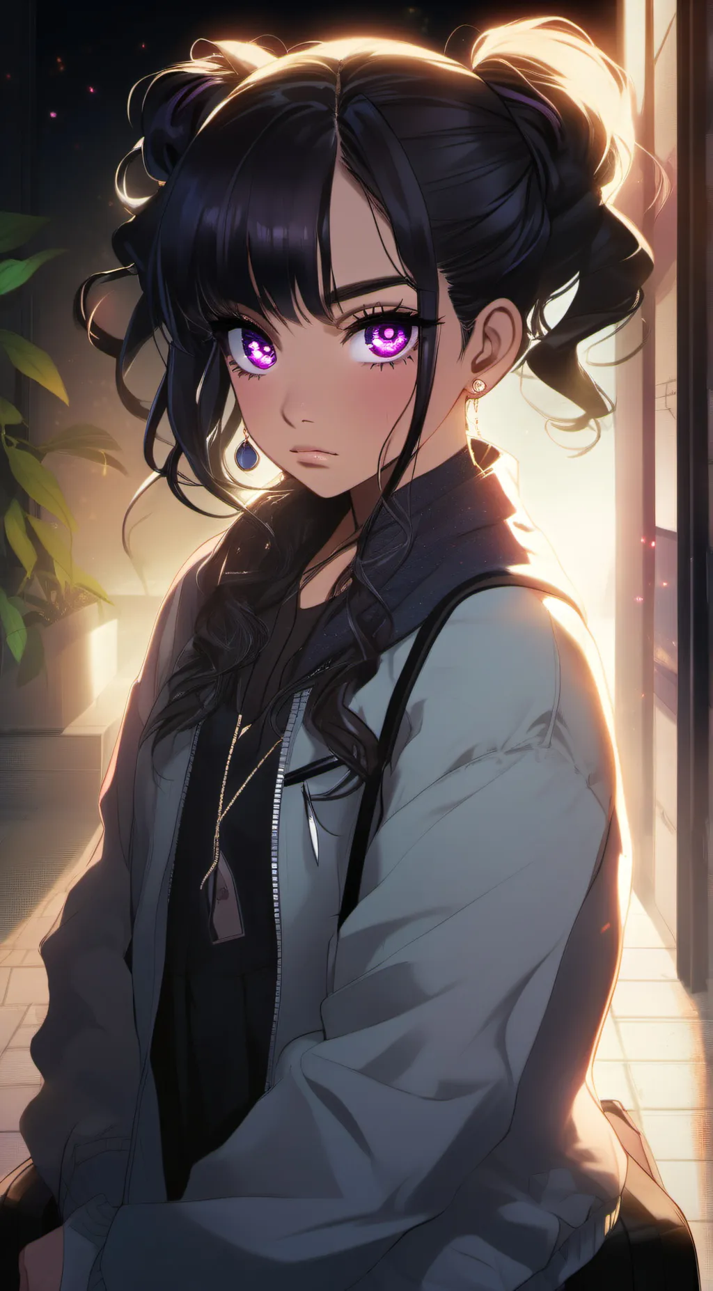 ai character: lilly background