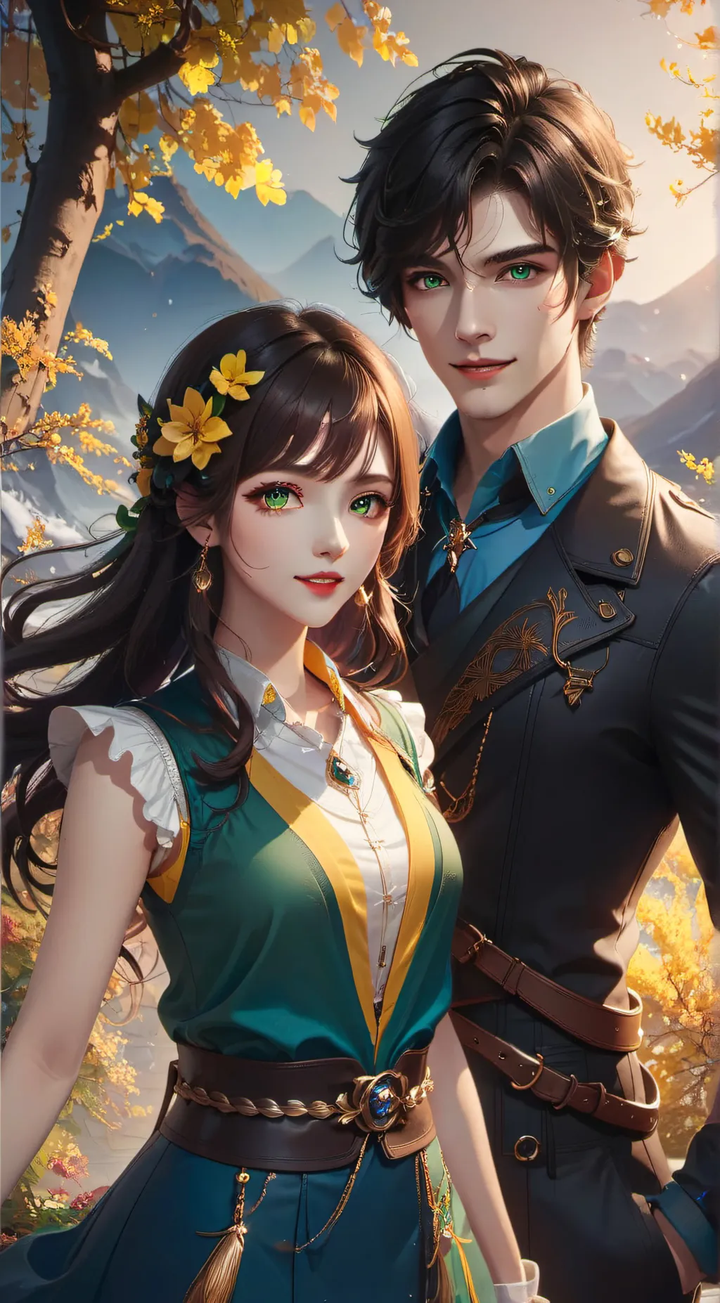 ai character: Annalise and Rory background