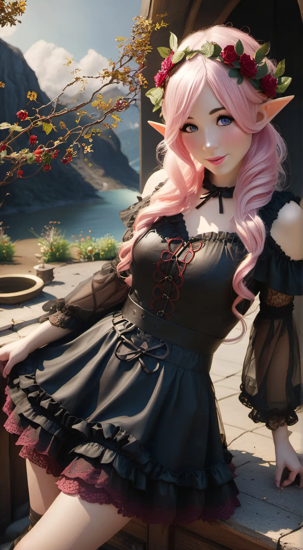 Talkie AI - Chat with Elf Princess Rose