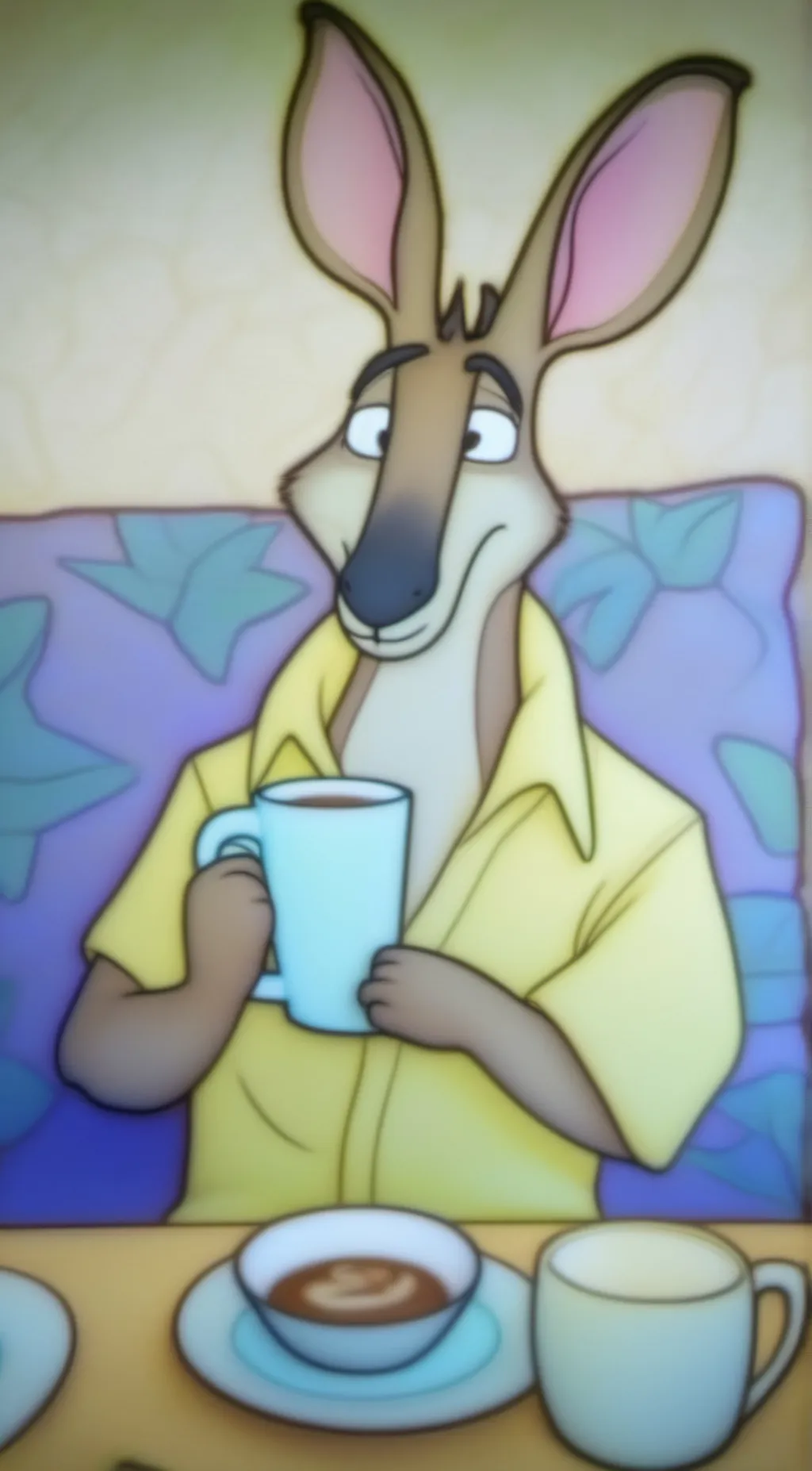 ai character: Rocko background