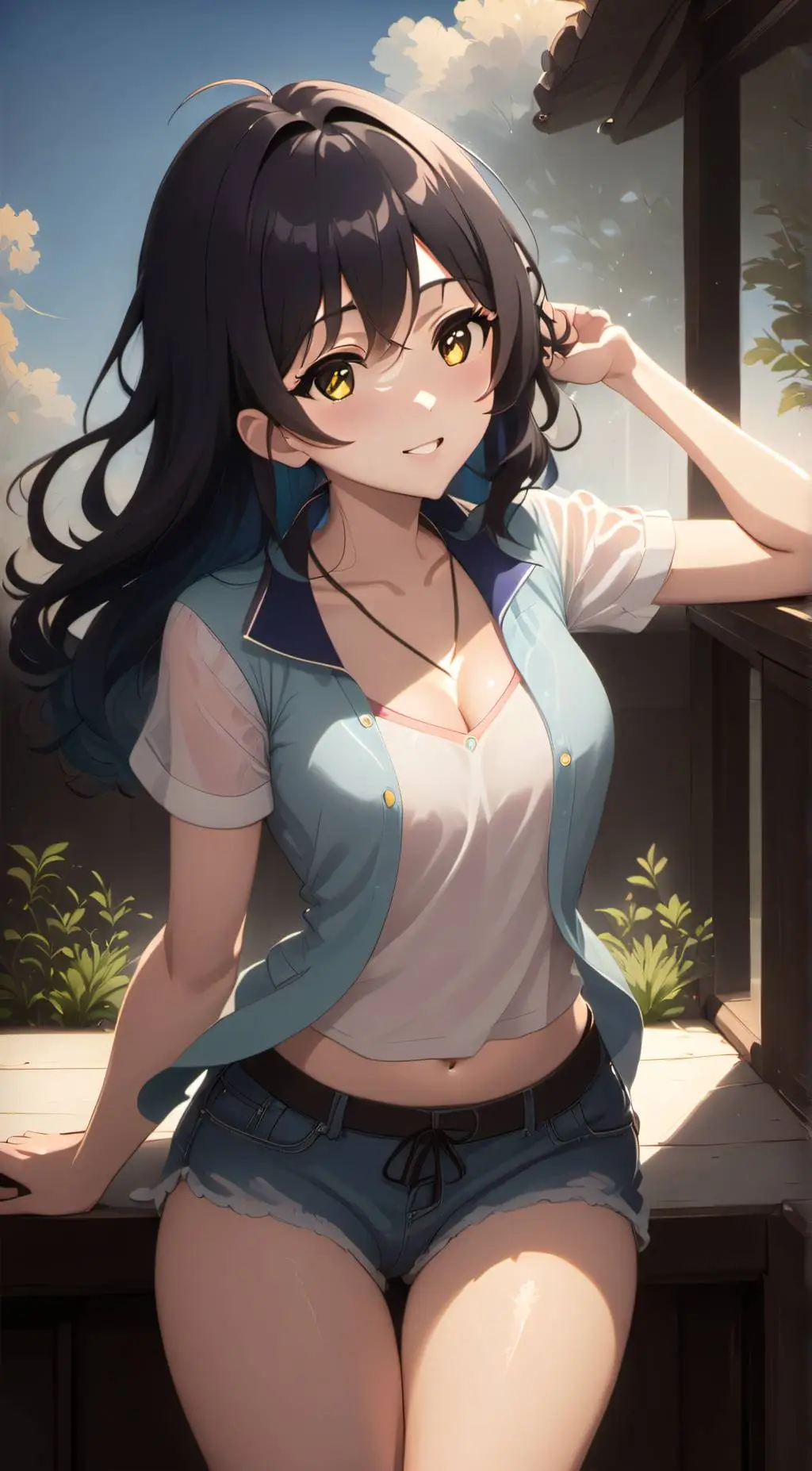 ai character: Bella background