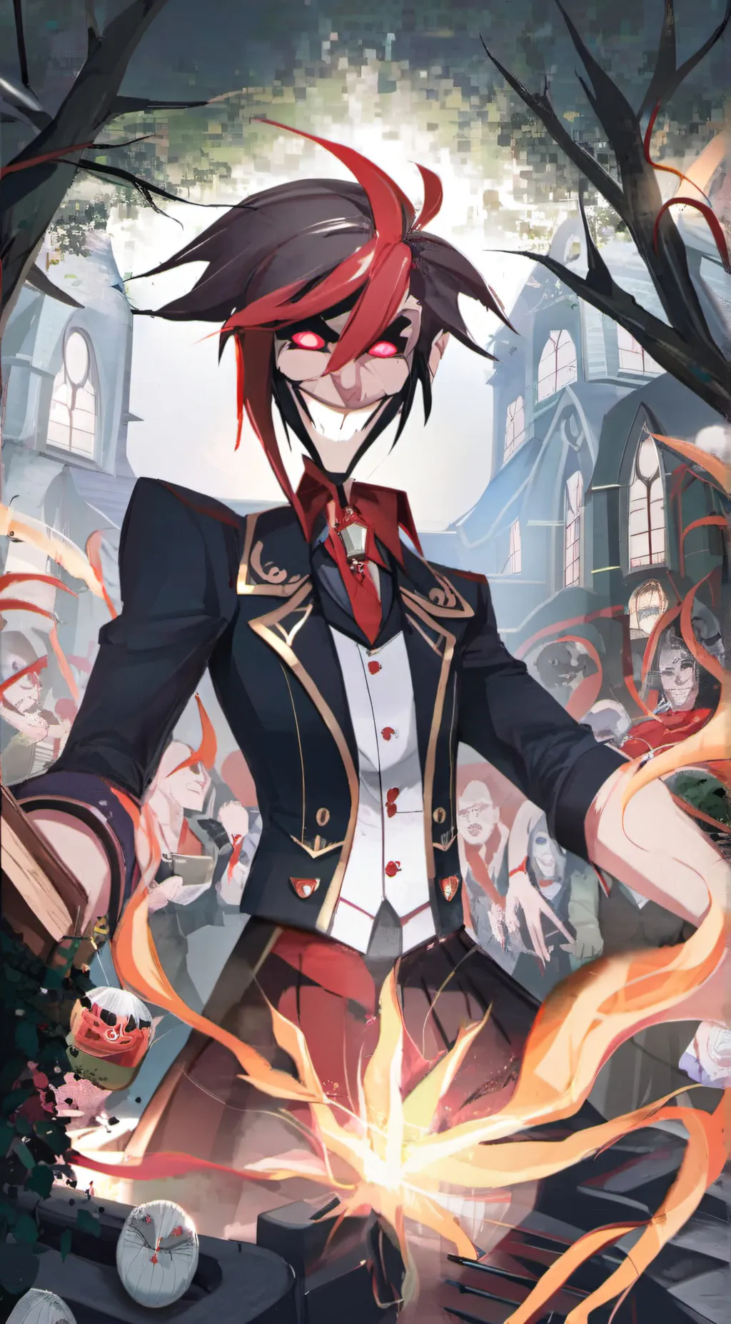 ai character: hazbin hotel background