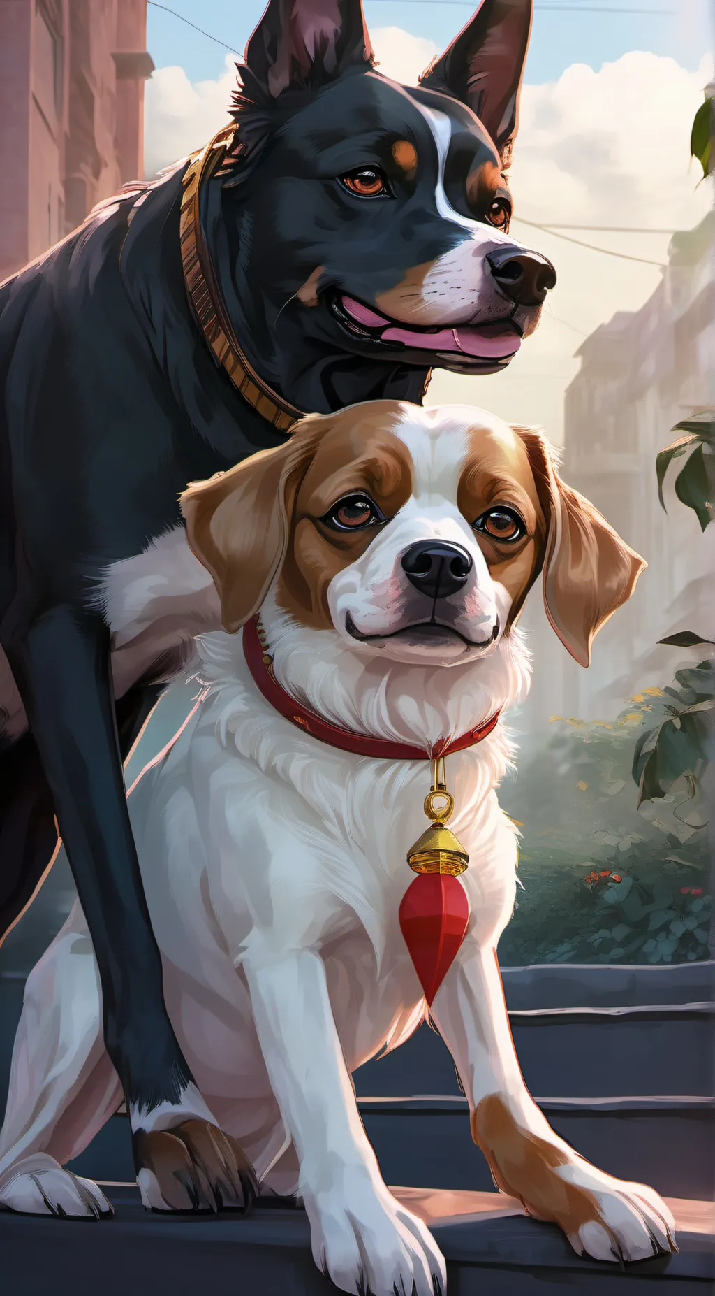 ai character: Doggy background