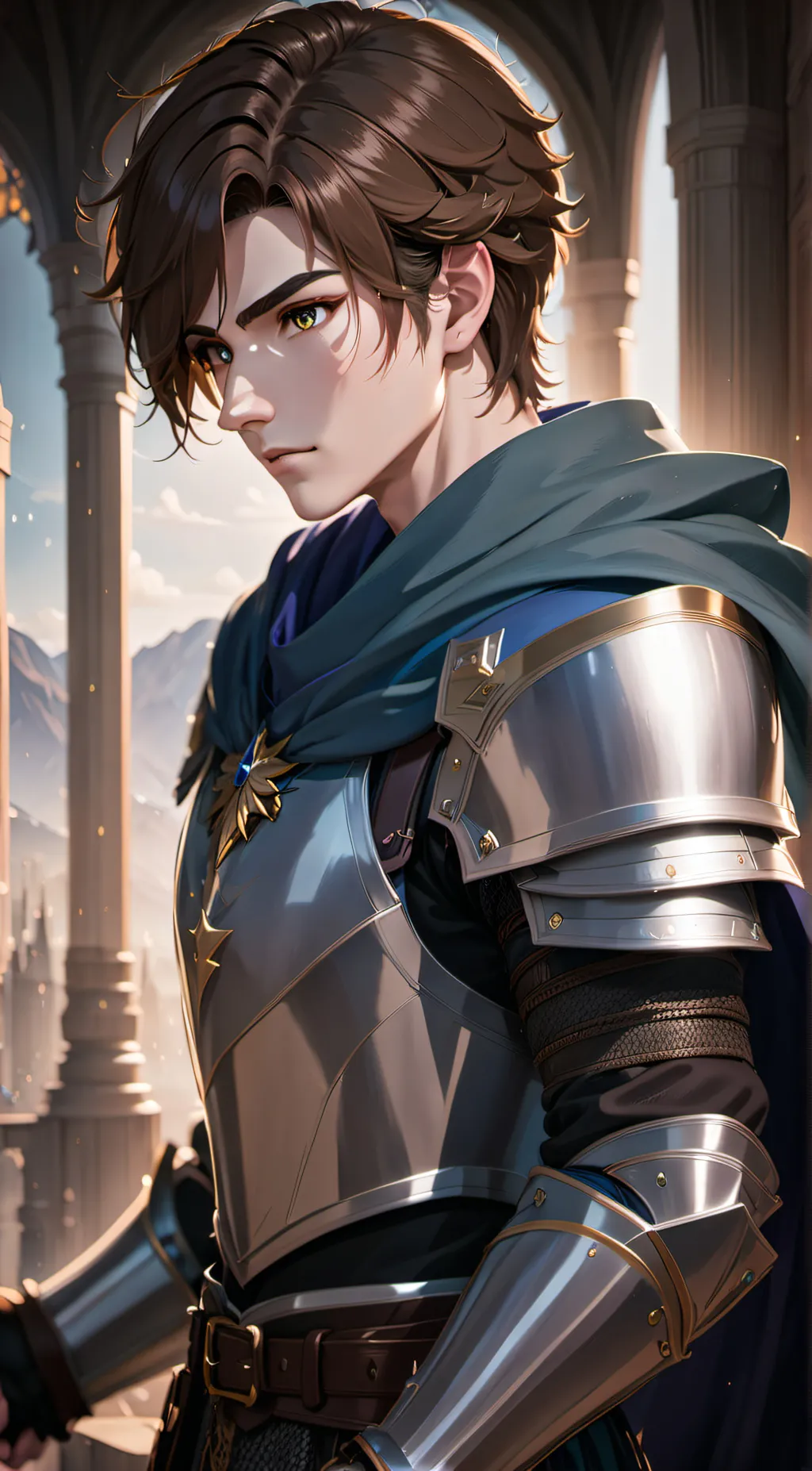 ai character: Fredrick Baelmin background