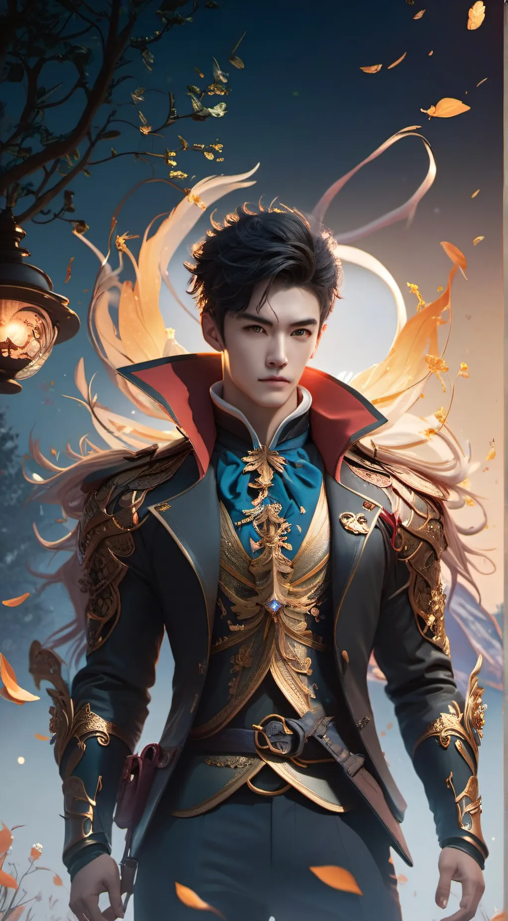 ai character: JUSTINE background