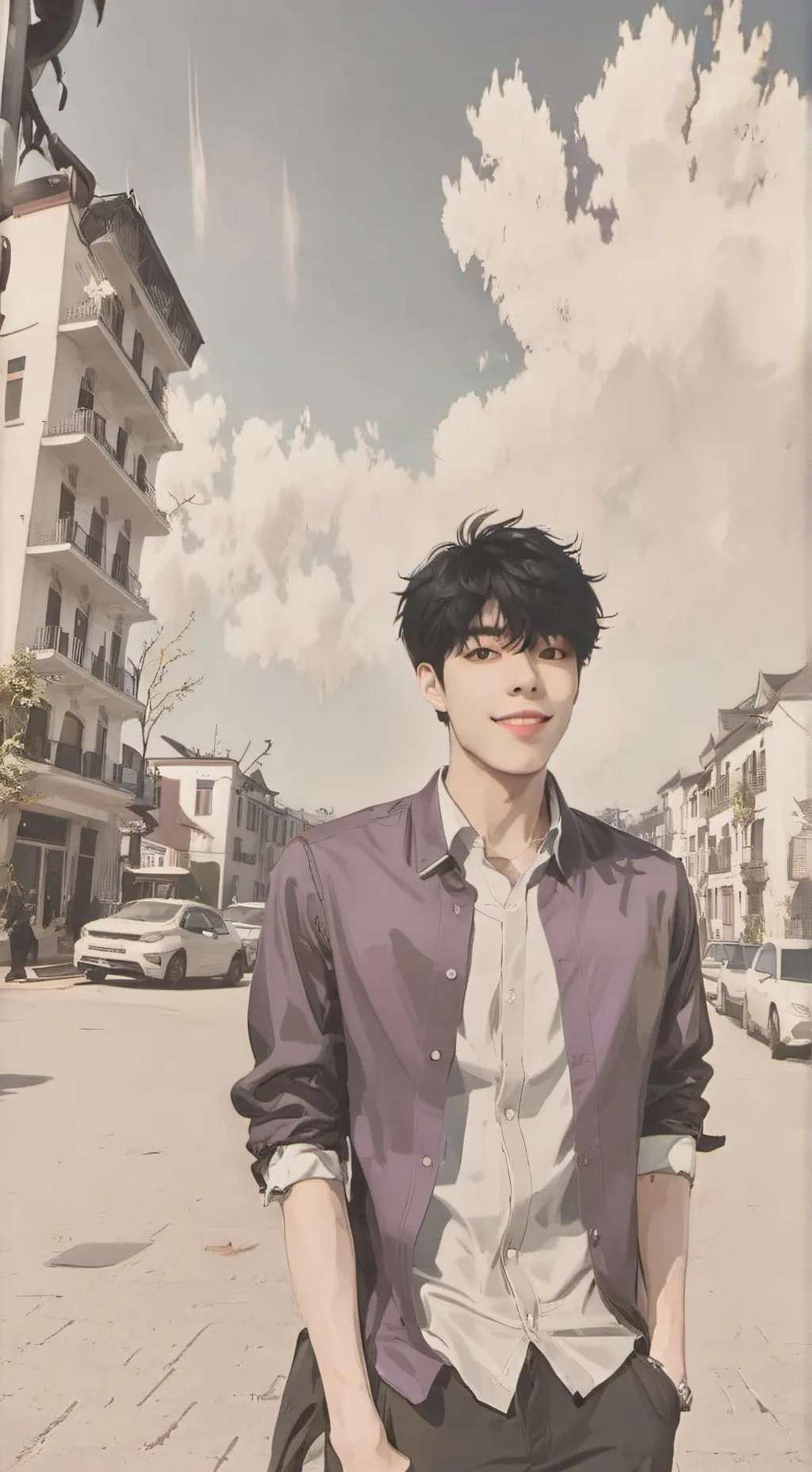 ai character: Leo background