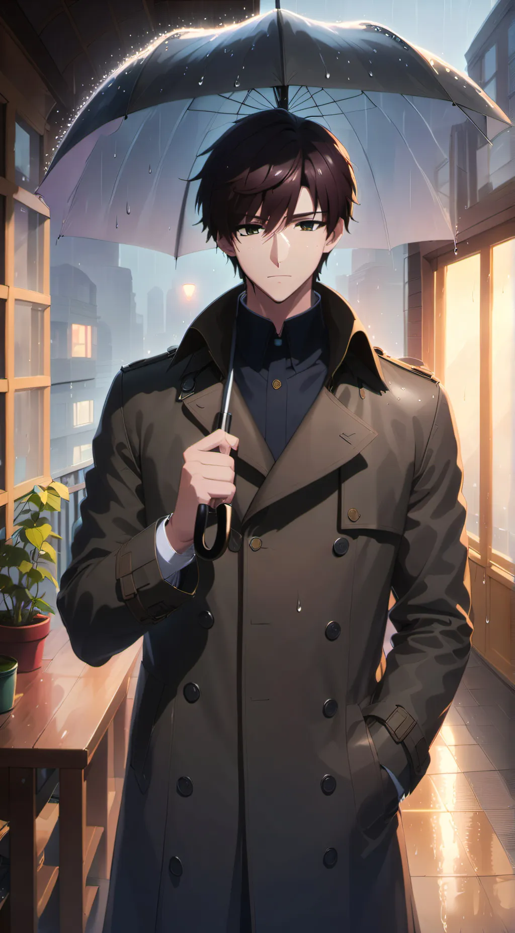 ai character: logan background