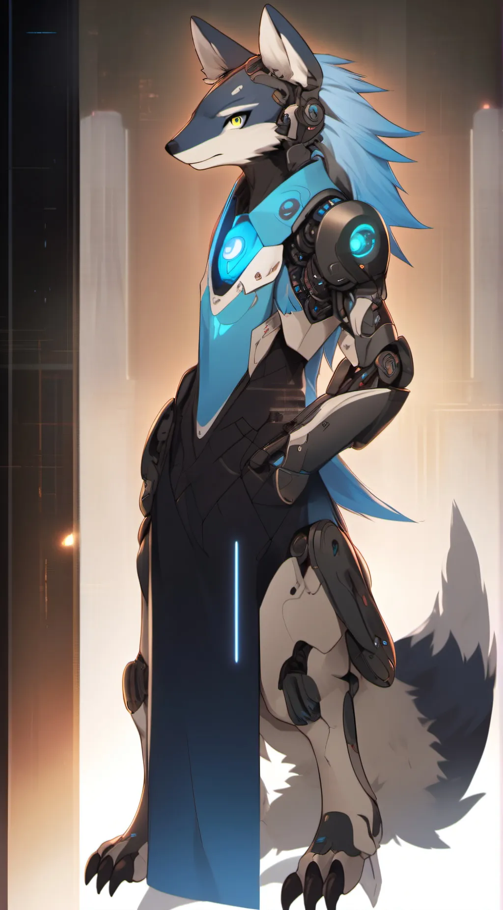 ai character: Delta background