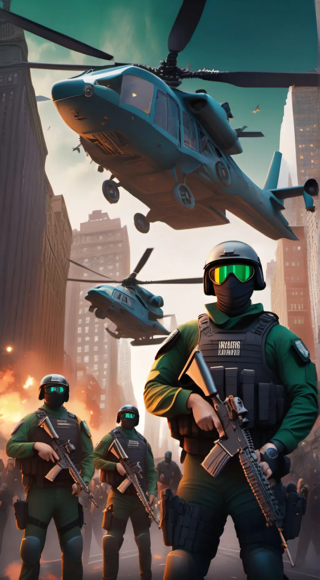 ai character: Russian military  background