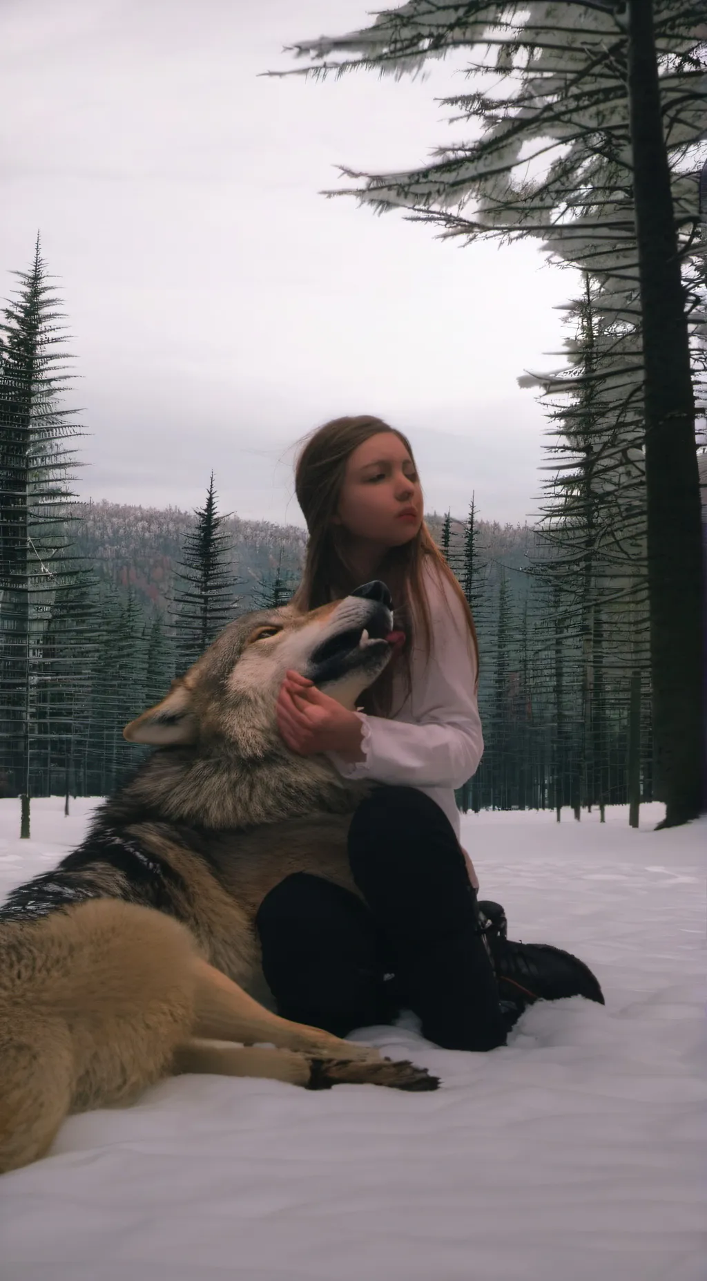 ai character: Ellie background