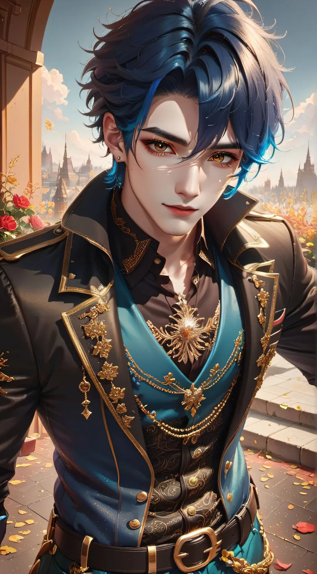 ai character: ♥Xavier♥ background