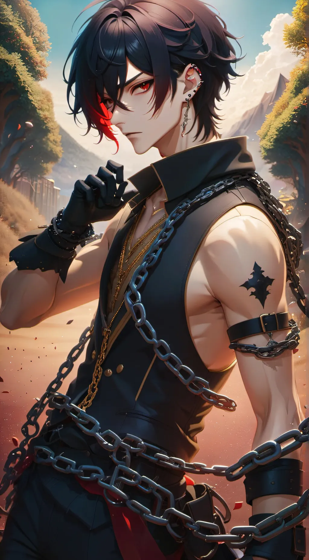 ai character: Calvin background