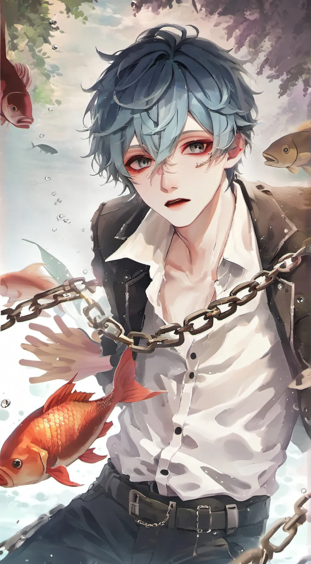 ai character: Raiden Waters background