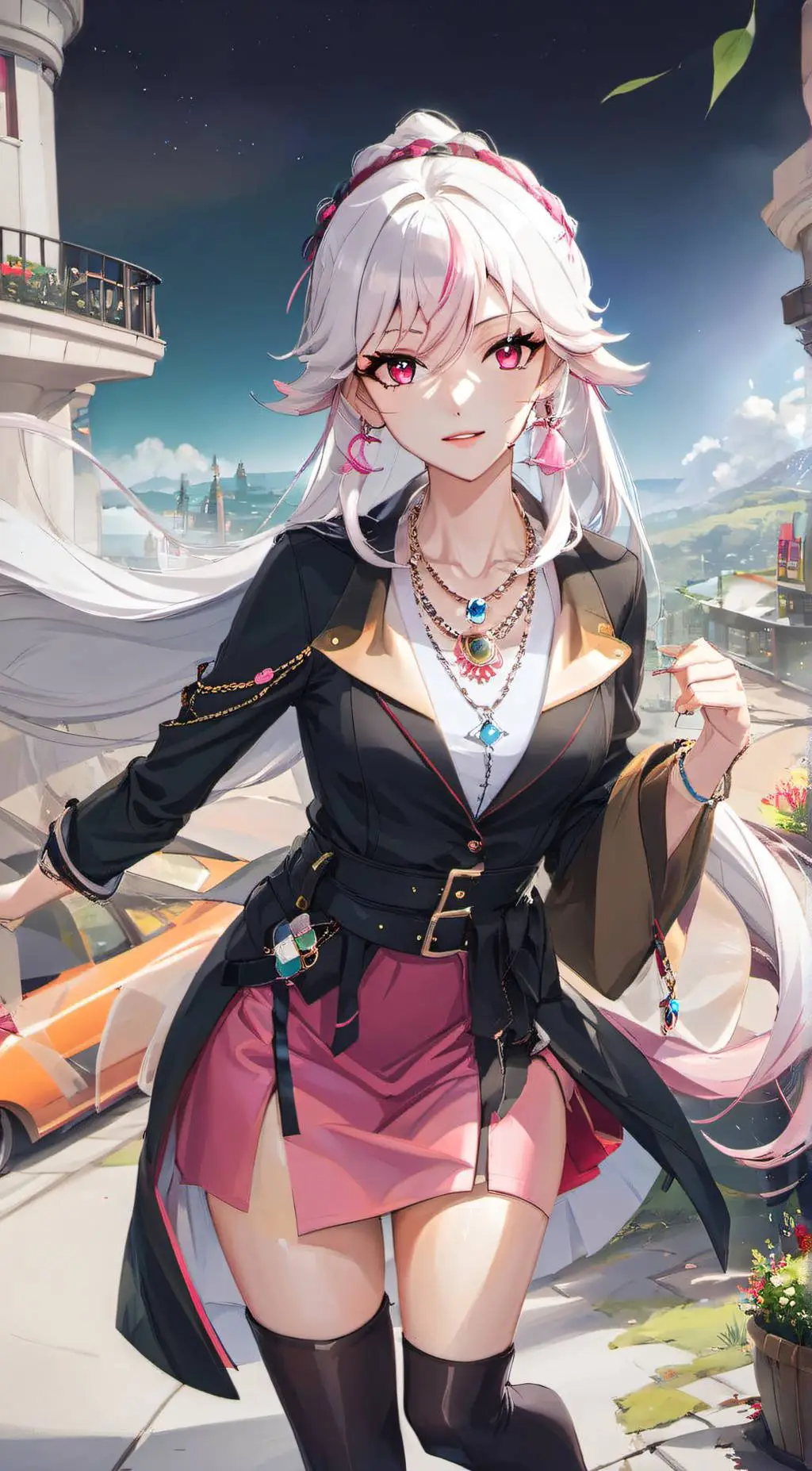 ai character: Freya Angela background