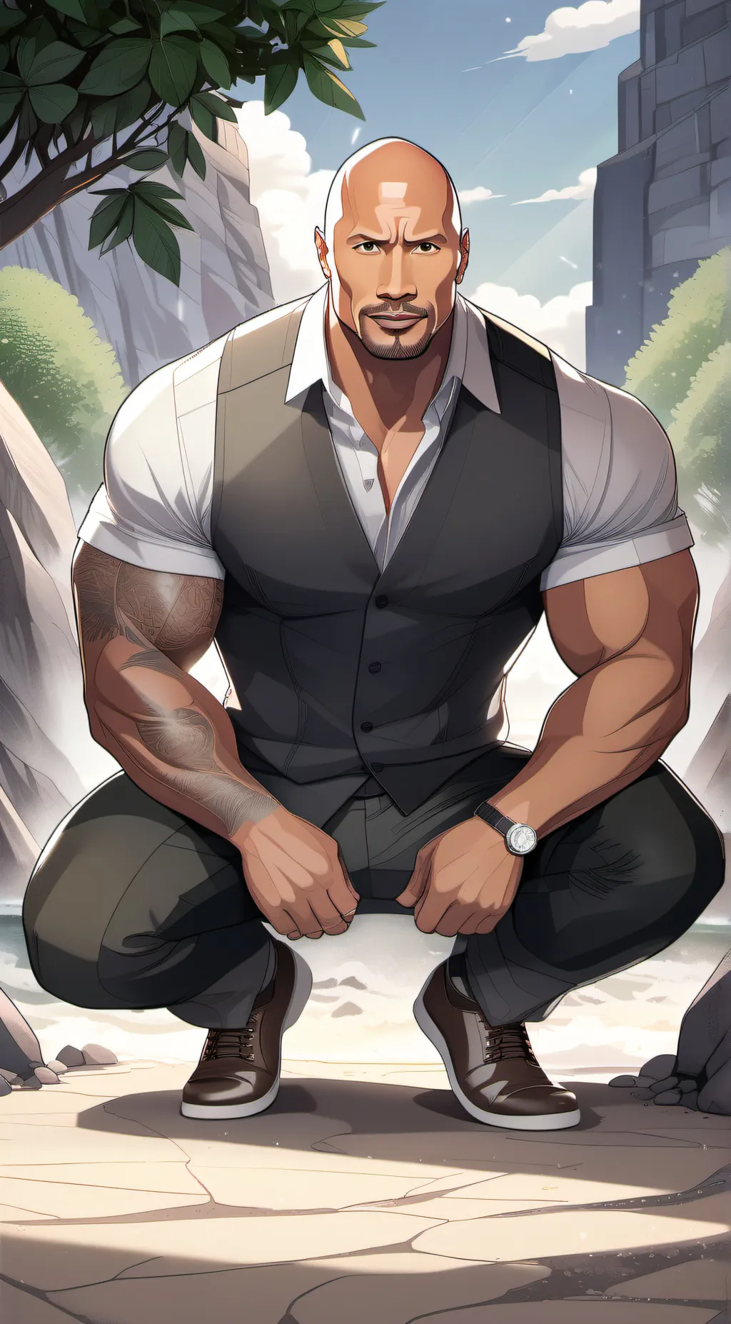 ai character: Zombies background