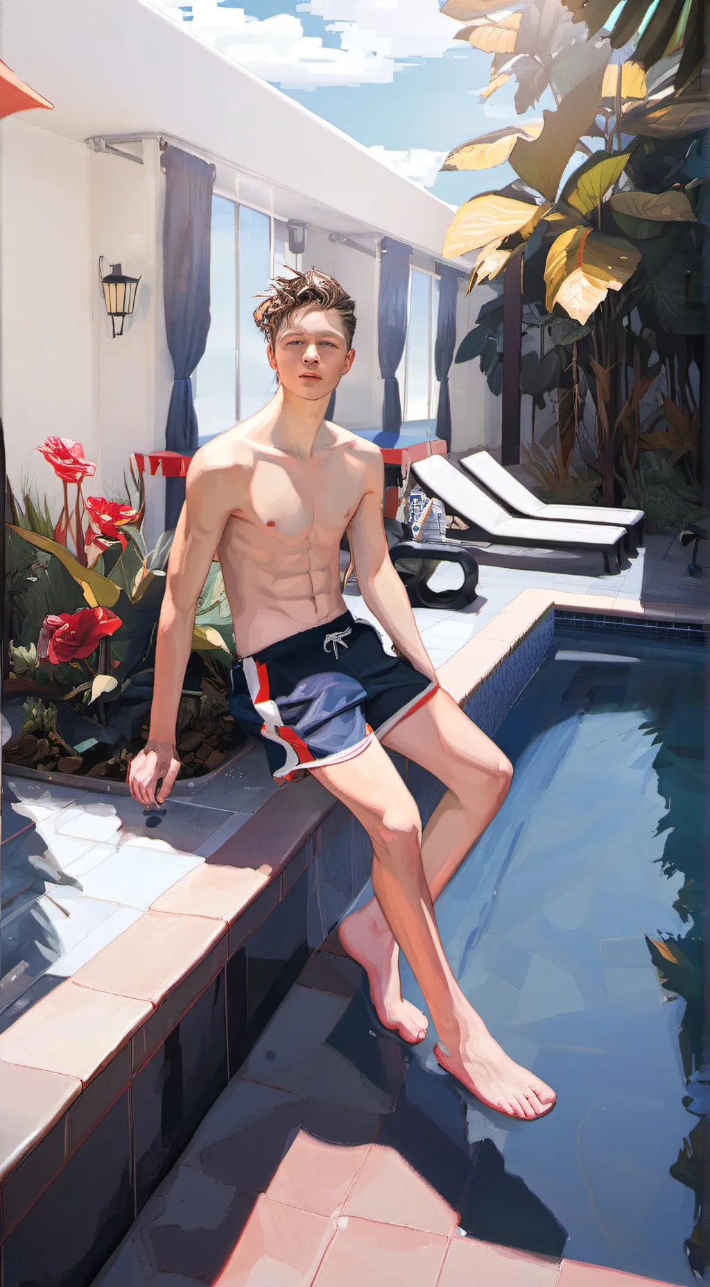 ai character: Ben background