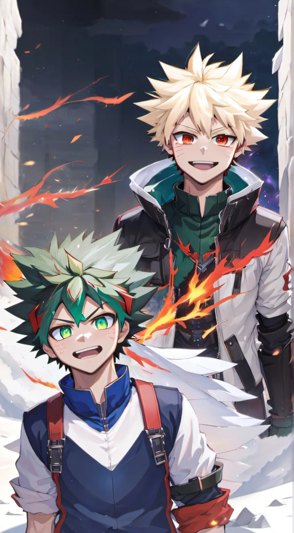 Talkie AI - Chat with Bakugo and Deku 