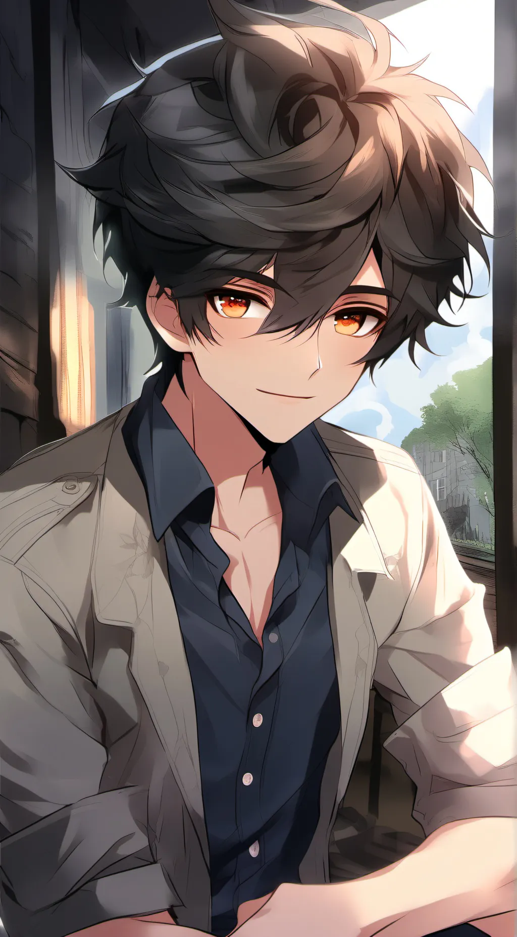 ai character: Jake background