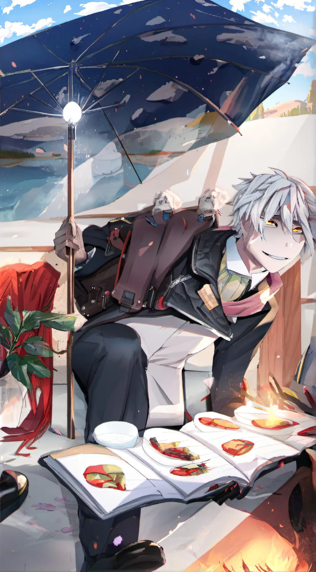 ai character: Michel background