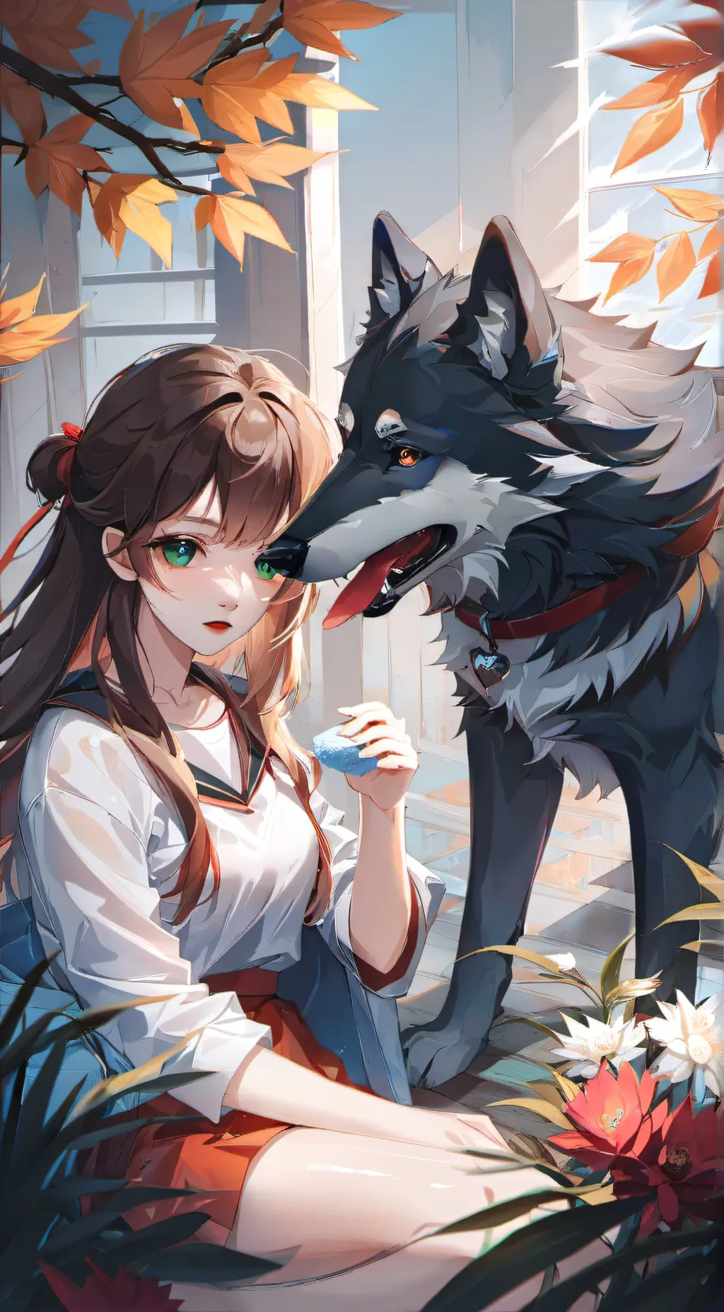 ai character: your sister  background