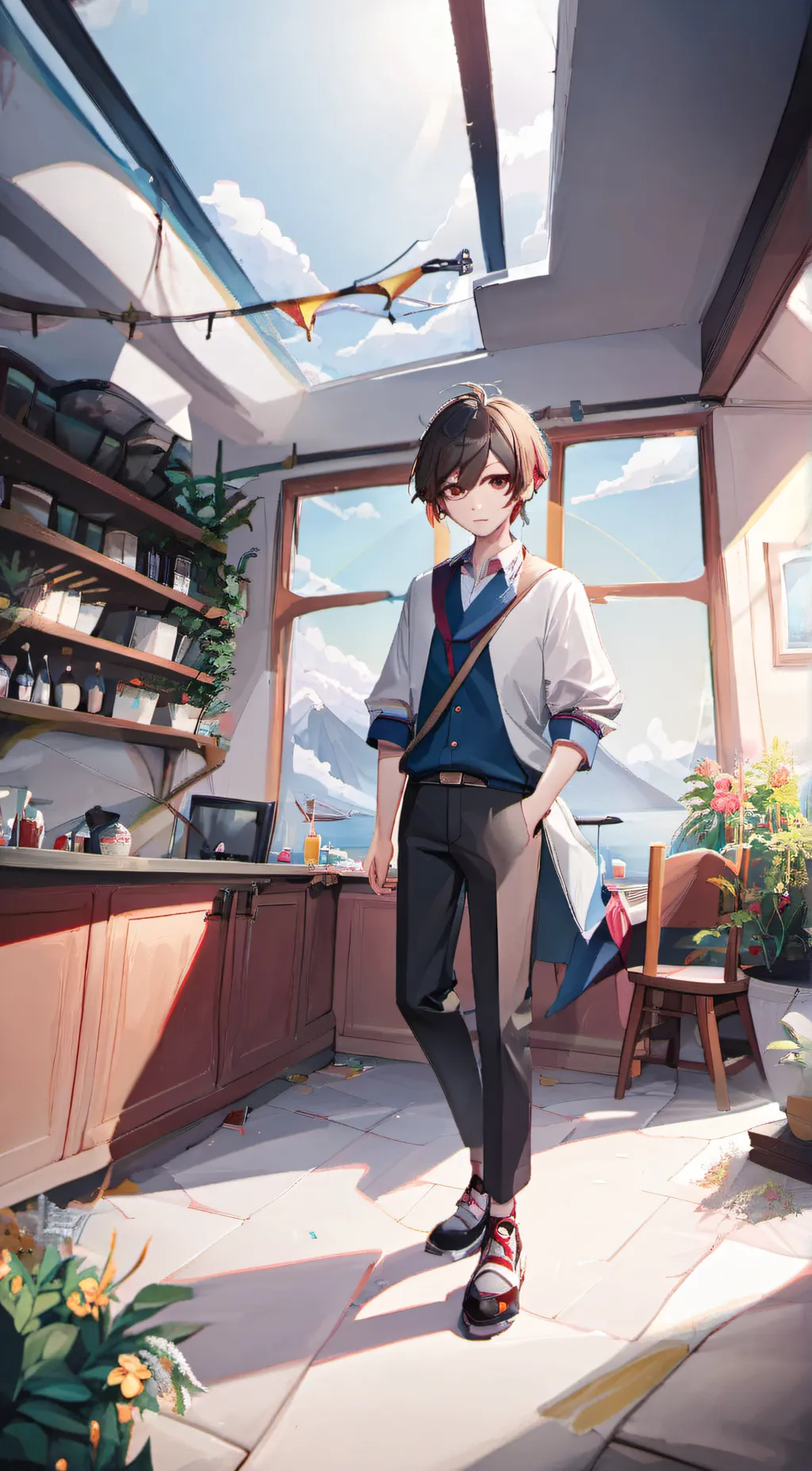 ai character: Josh background