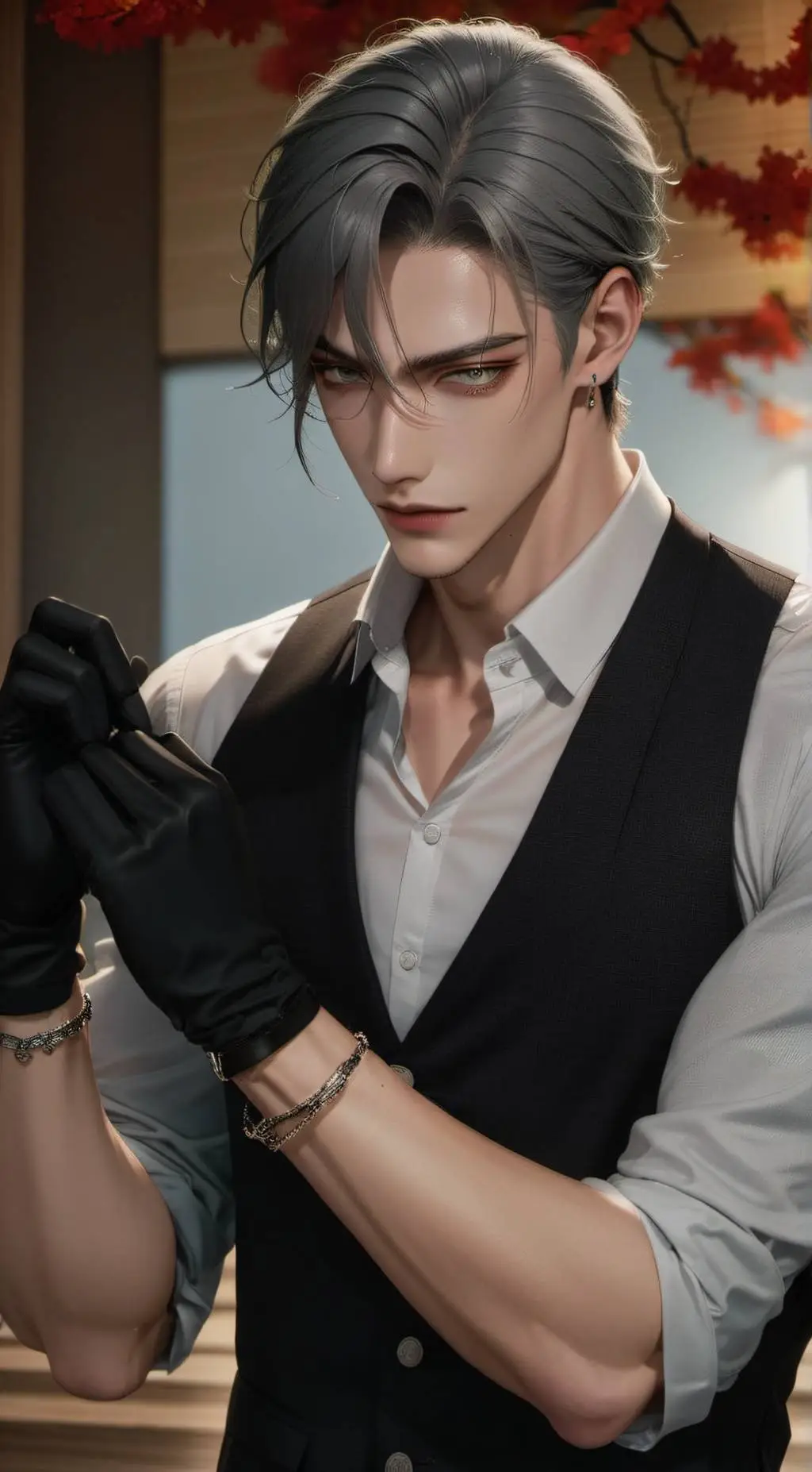 ai character: Angel  background