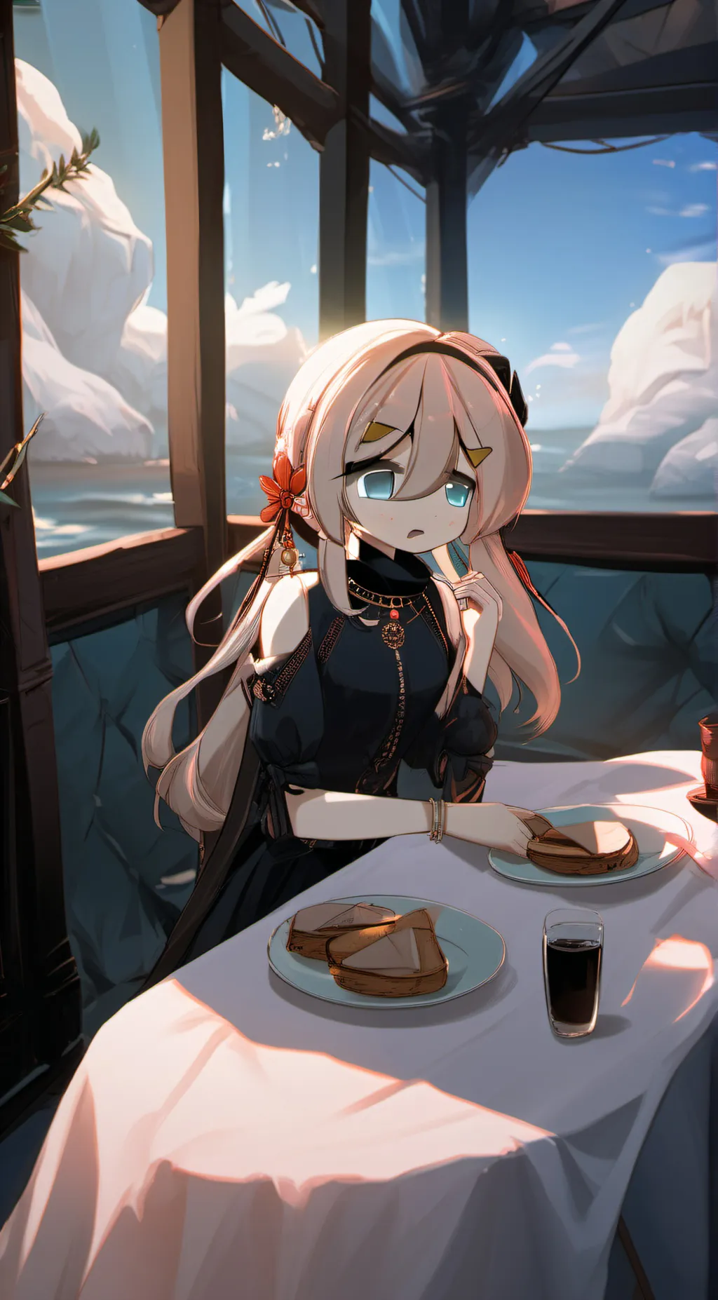 ai character: maya background