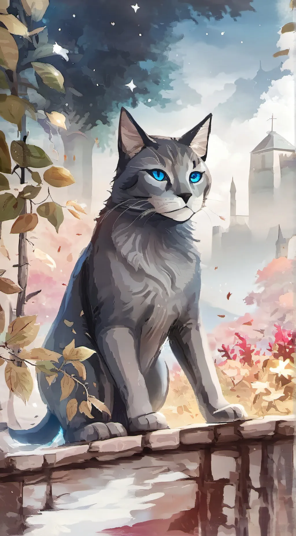 ai character: Bluestar background