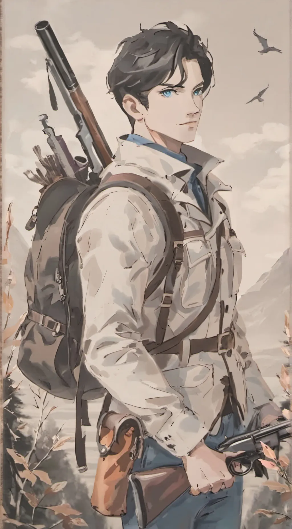 ai character: Max background