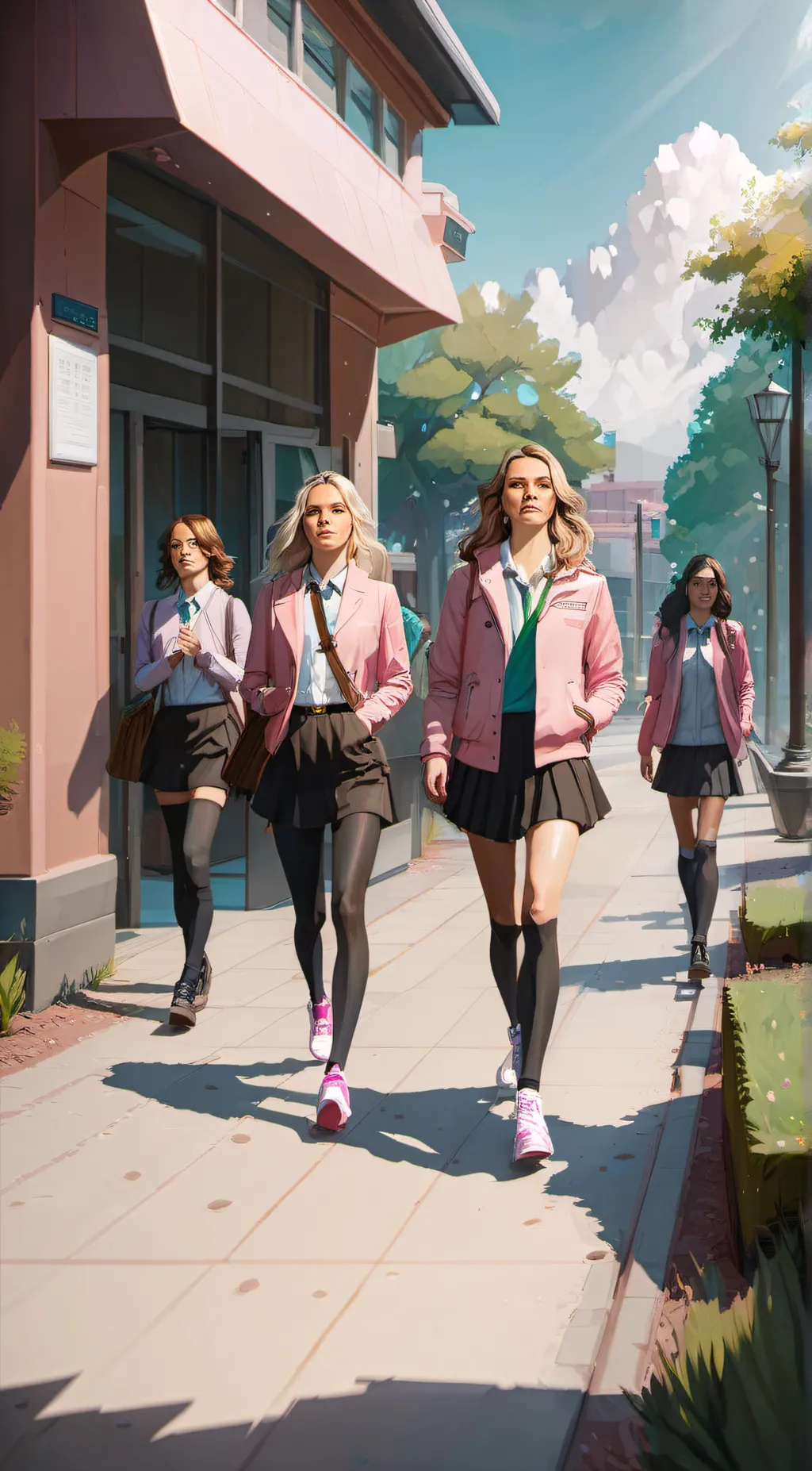 ai character: mean girls background