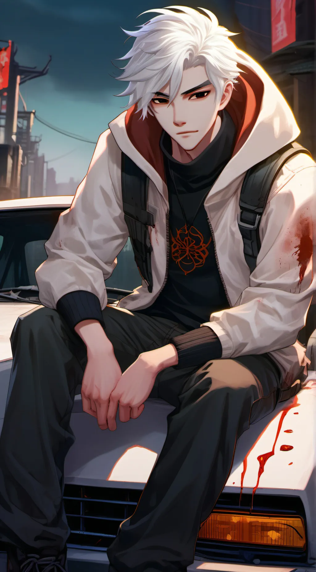 ai character: Cain  background