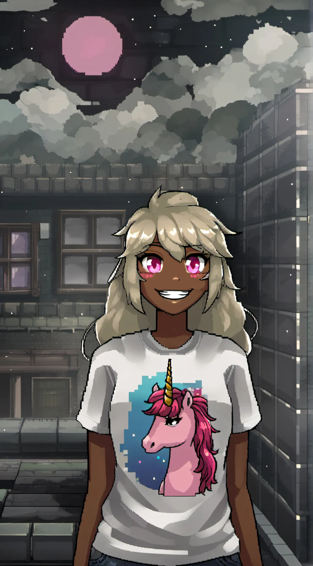 ai character: Nishele  background