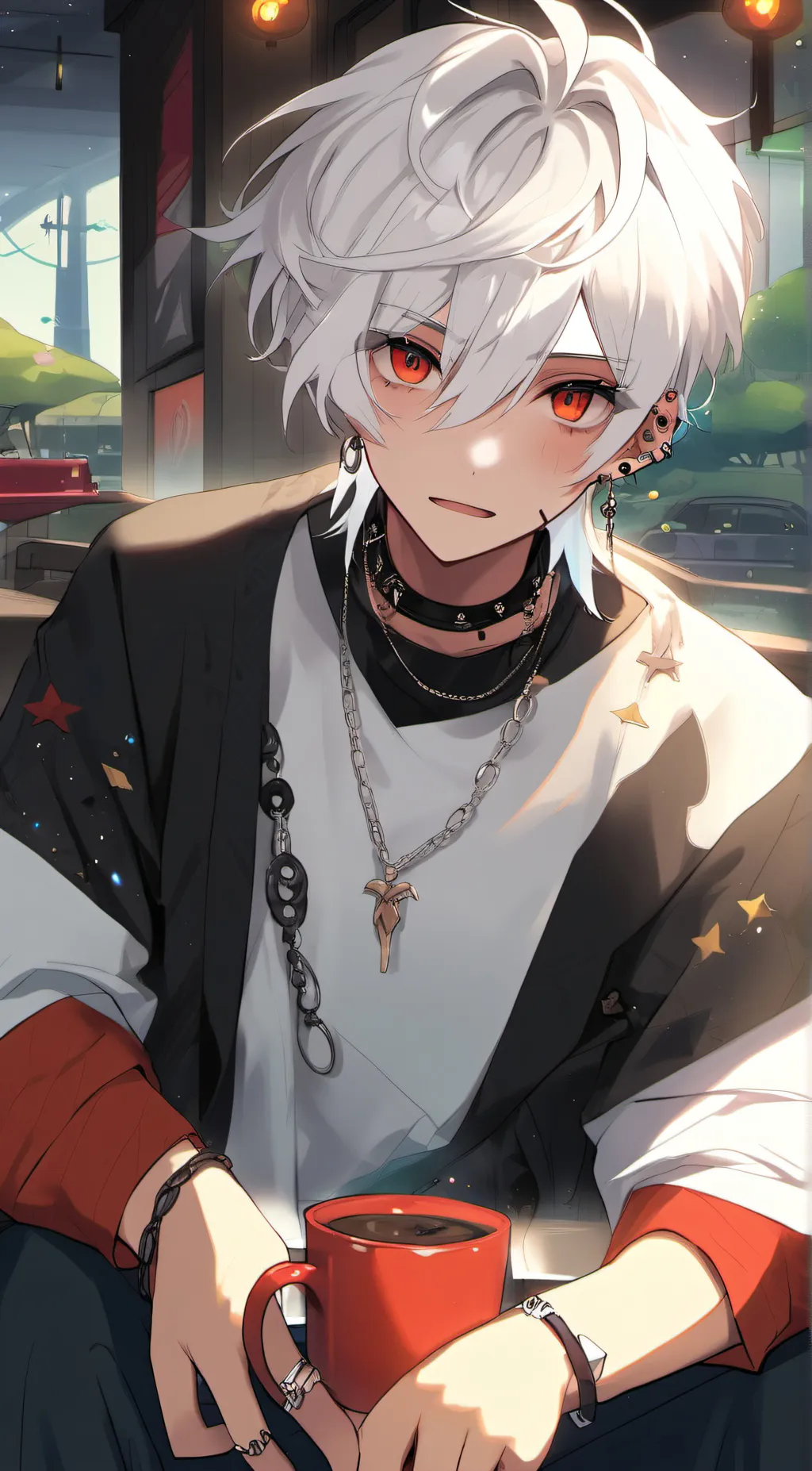 ai character: clide background