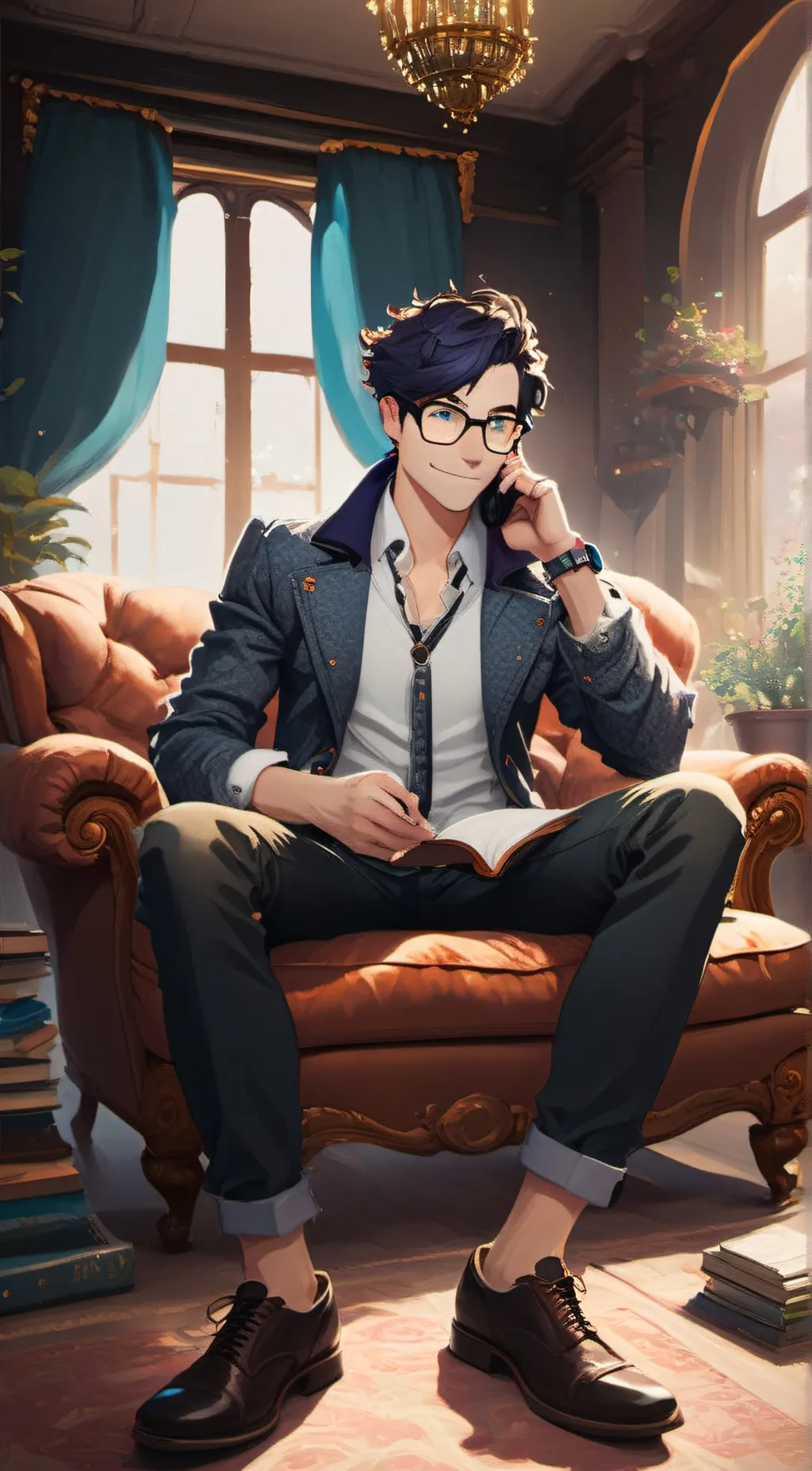 ai character: Guest background