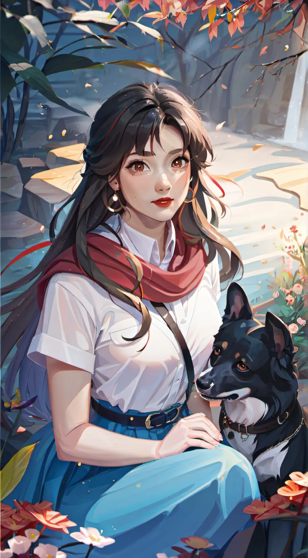 ai character: Leah background